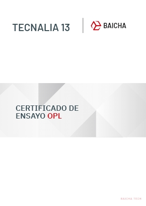 Baicha_Certif-ensayo-OPL_Tecnalia